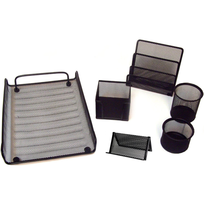 Set 6 piese organizare birou Mesh [1]