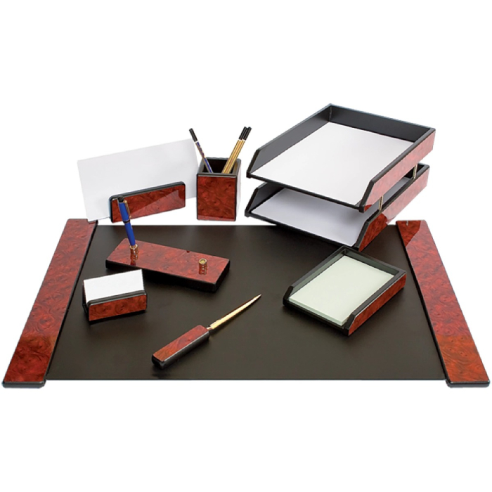 Set de birou lux din lemn FORPUS [1]