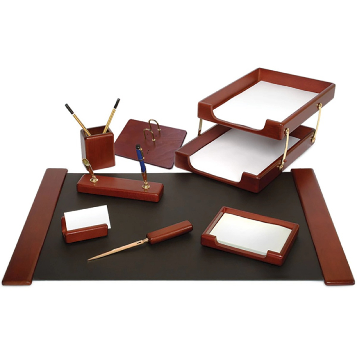 Set de birou lux din lemn FORPUS [1]