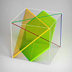 Solide geometrice pentru stereometrie, set poliedre 8 buc. [1]