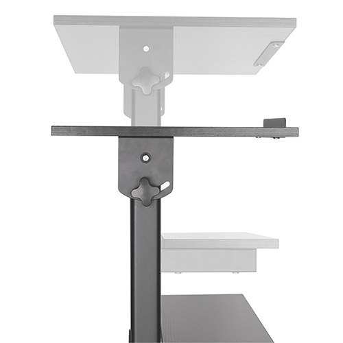 Stand mobil (Workstation) ajustabil pentru calculator, proiector , Blackmount WST01A [5]