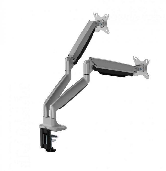 Suport 2 monitoare Serioux MM82-C024, compatibilitate dimensiune ecran 17"-35", greutate maximă suportata: (per ecran): 1~16kg,VESA: 75x75, 100x100, management cabluri [3]