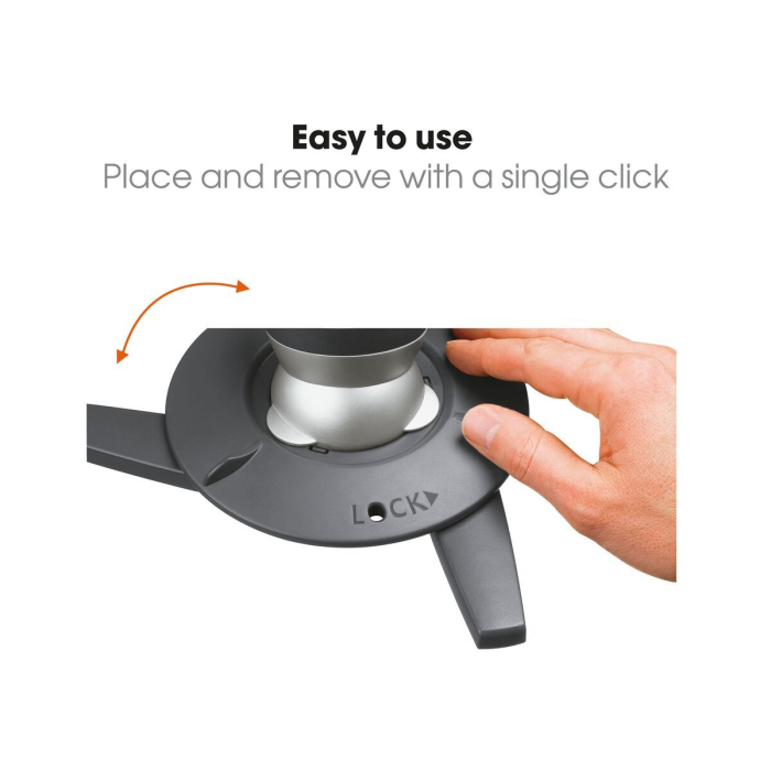 Suport videoproiector tavan Vogel's EPC6545, functie de inclinare si de rotire, max. 10 kg, negru [2]