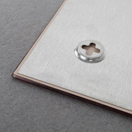 Tabla magnetica din sticla rosie (450x450mm) [2]