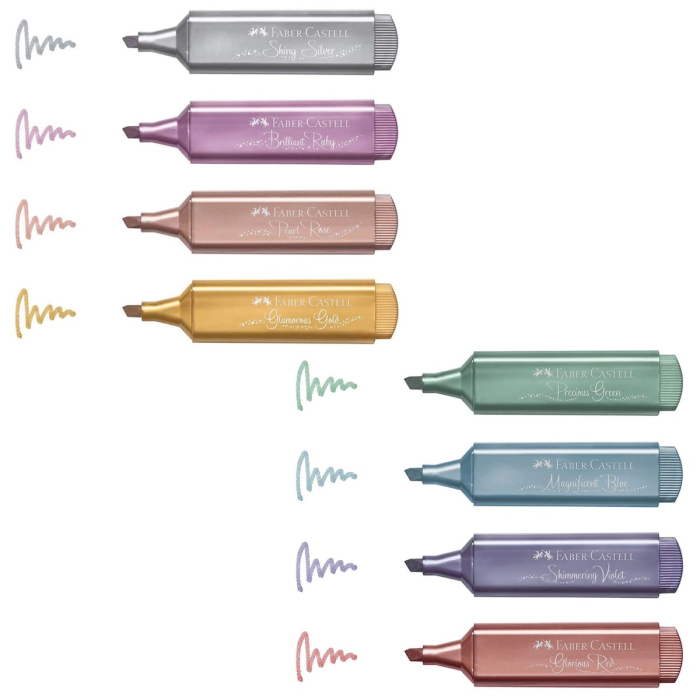 Textmarker FABER-CASTELL Metallic 1546 [1]
