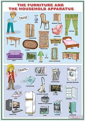 The furniture and the household apparatus/Word order (DUO) [1]