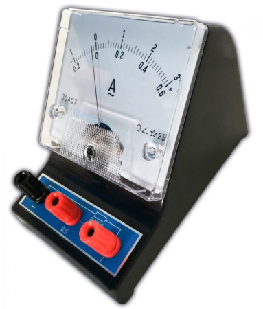 Electricitate si magnetism - Ampermetru CA cu 3 borne