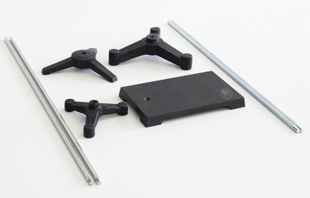 Materiale Didactice - Baze trepied cu tije - set