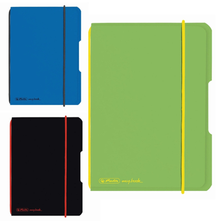 Rechizite - Caiet A6 si coperta plastic