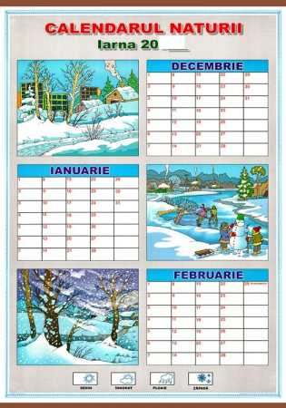 Calendarul naturii. Vara/Calendarul naturii. Iarna (DUO) [1]