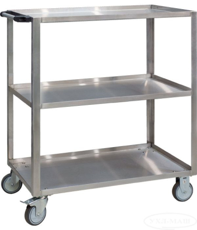 Mobilier Laboratoare - Carucior inox (sudat)