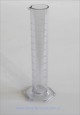 Masurarea masei si densitatii - Cilindru dozator din plastic 500 ml