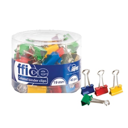 Birotica si Papetarie - Clips color 19 mm
