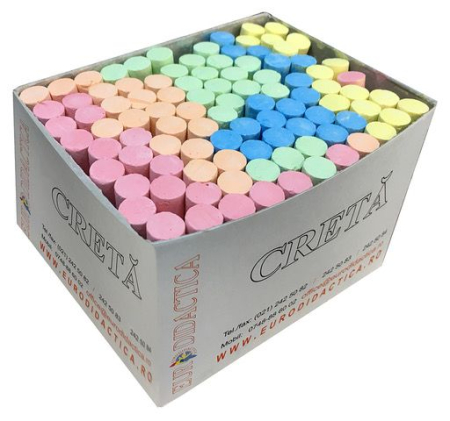 Table Scolare,Whiteboard-uri si Accesorii - Creta colorata cerata