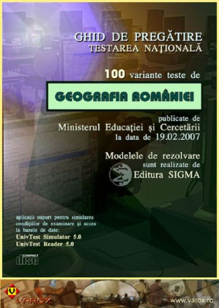 Culegeri si teste - Culegere Geografie TN (100 variante teste)