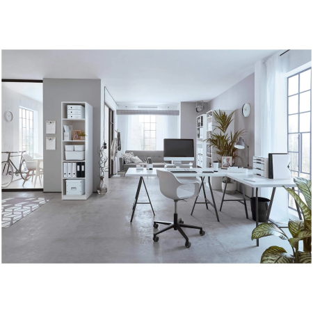 Cutie depozitare 30 CD-uri carcasa Jewel/ 60 CD-uri cu carcasa Slim, LEITZ WOW Click and Store [18]