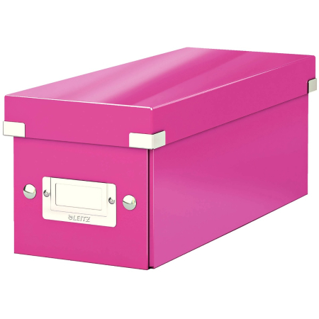 Cutie depozitare 30 CD-uri carcasa Jewel/ 60 CD-uri cu carcasa Slim, LEITZ WOW Click and Store [17]