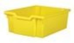 Mobilier Invatamant - Cutie medie (galbena)
