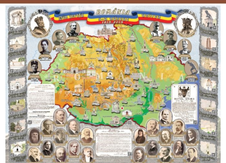 Materiale Didactice Gimnaziu si Liceu - Din jertfă s-a născut Unirea (plansă