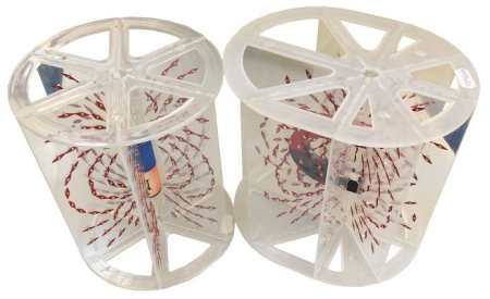 Electricitate si magnetism - Dispozitiv pentru observarea liniilor de camp magneti (solide)