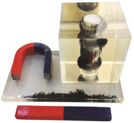 Electricitate si magnetism - Dispozitiv pentru observarea liniilor de camp magnetic (lichide)