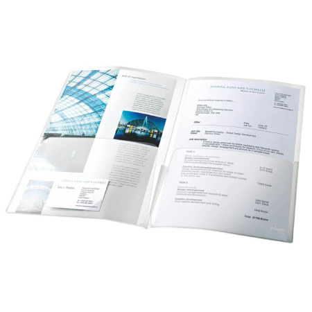 Mape si Folii Plastic - Dosar plastic A4 ESSELTE Standard