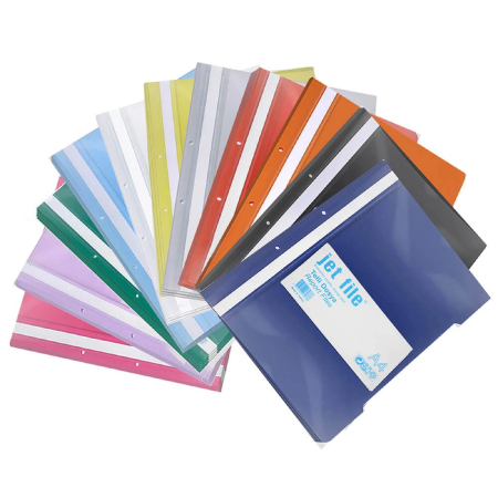 Mape si Folii Plastic - Dosar plastic cu sina si gauri