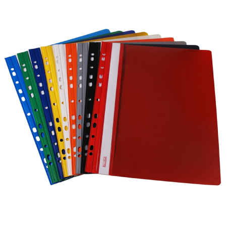 Mape si Folii Plastic - Dosar plastic cu sina si multiperforatii BIURFOL
