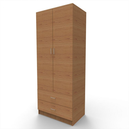 Dulapuri,Biblioteci si Cuiere - Dulap cu 2 usi si 2 sertare