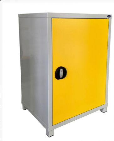 Mobilier Laboratoare - Dulap metalic securizat pentru substante chimice (600x500xH850mm)