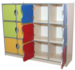 Dulap "Mozaic" pentru copii (1296x350x1040mm) [1]