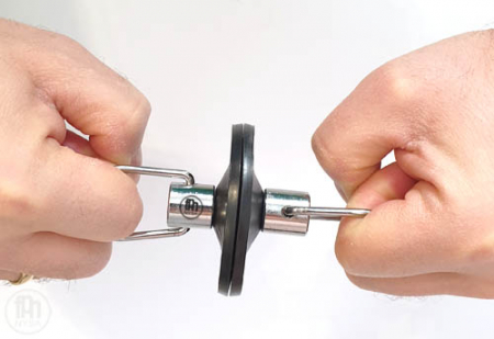 Fizica - Emisferele Magdeburg (manere din cauciuc, metalice)