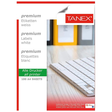 Etichete autocolante - Etichete autocolante albe