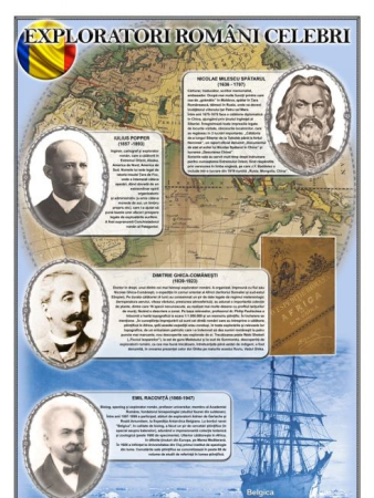 Personalitati marcante ale stiintei si culturii romanesti - Exploratori romani celebri 1