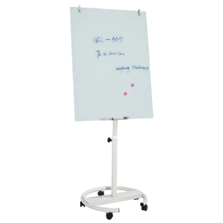 Mijloace de Prezentare - Flipchart mobil sticla