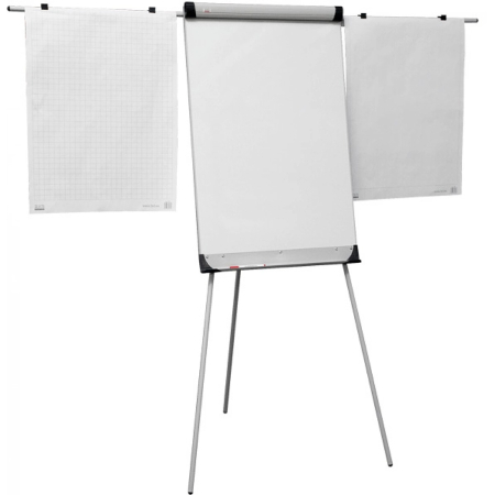 Mijloace de Prezentare - Flipchart whiteboard mobil 2 fete magnetice