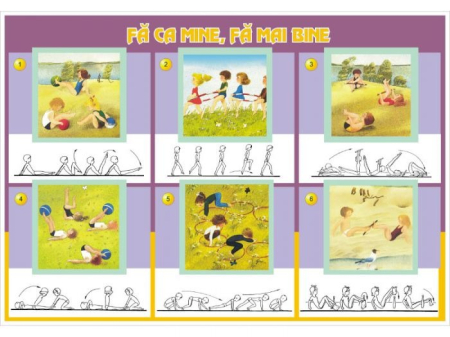 Educatie fizica - Împreună e mai vesel / Fă ca mine