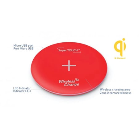 Accesorii Laptopuri - Incarcator wireless SUPER TOUCH