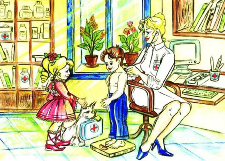 Limba si Comunicare - La medic