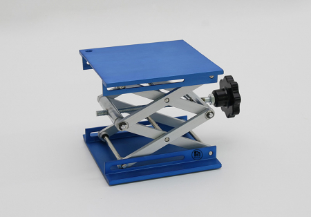 Materiale Didactice - Lift de laborator din aluminiu 15cmx15cm, inaltime 25cm