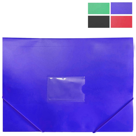 Mape si Folii Plastic - Mapa din plastic cu eticheta si elastic pe colturi