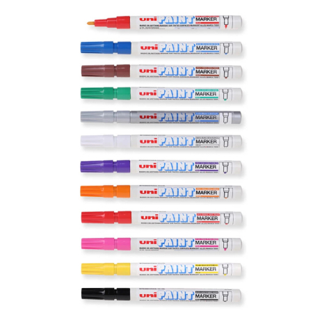 Linere si Markere - Marker cu vopsea 0.8-1.2 mm UNI Paint PX-21