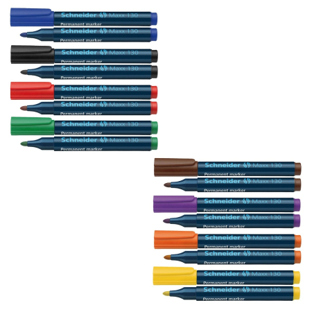 Linere si Markere - Marker permanent SCHNEIDER Maxx 130