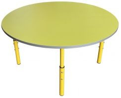 Mese gradinita - Masa reglabila CERC pentru gradinita (900x900x460-580mm)