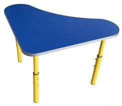 Masa reglabila TRIFOI pentru gradinita (1 modul) (600x600x460-580mm)