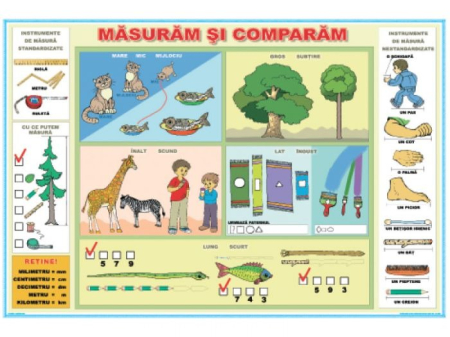 Reprezentări matematice elementare - Măsurăm şi comparăm / Instrumente de măsurare (DUO)