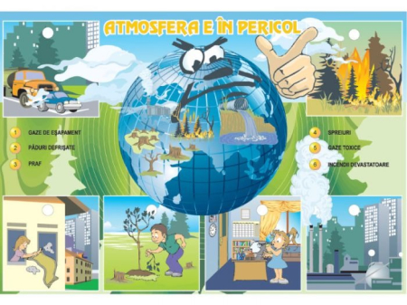 Matematica si stiinte ale naturii - Materiale reciclabile / Atmosfera e în pericol