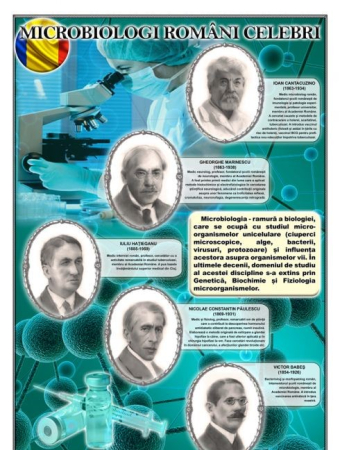 Personalitati marcante ale stiintei si culturii romanesti - Microbiologi romani celebri