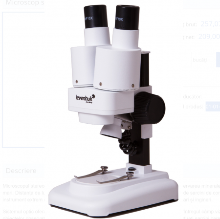 Microscoape - Microscop cu masa de disectie