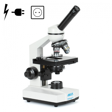 Microscoape - Microscop Delta Optical Biostage II (mărire de la 40x la 1000x, iluminare LED)